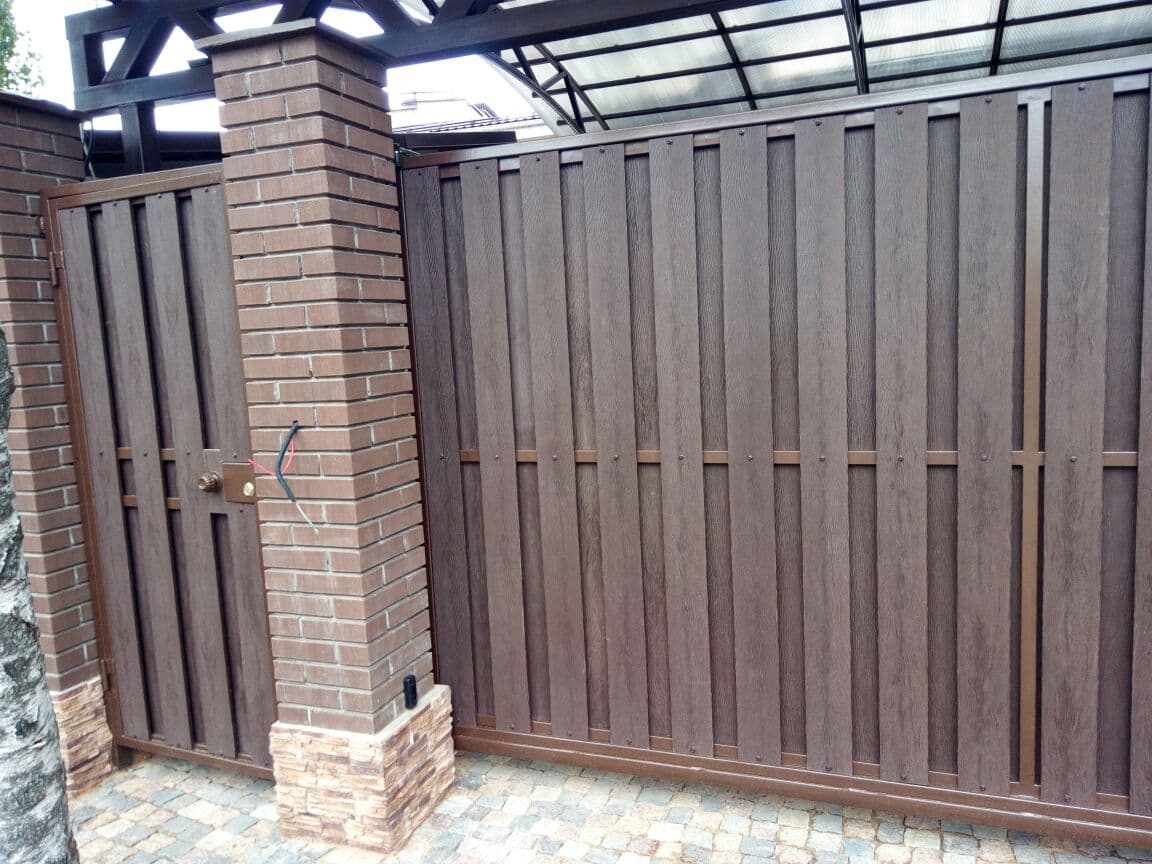 Ворота откатные ДПК